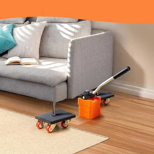 Kit Pro de Déplacement Mobilier 360° – Lève & Glisse jusqu’à 500 kg (1100 lb)