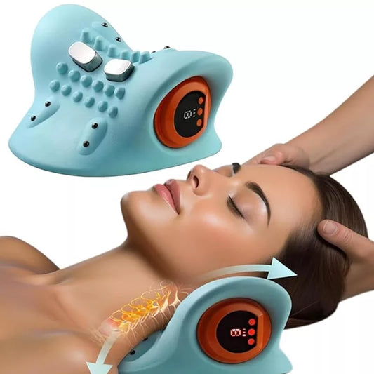 Masseur Cervical Électrique – Vibration & Chaleur pour Nuque et Épaules