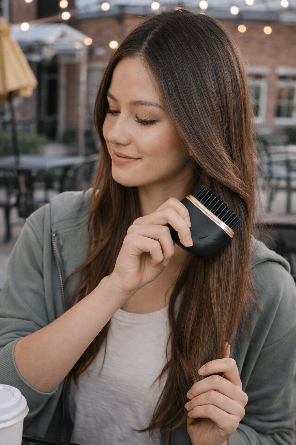 Brosse Lissante Portable