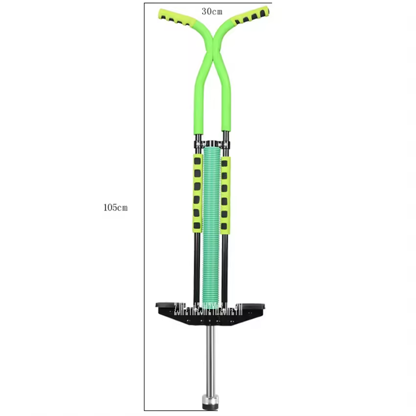 Bâton Sautant Double – Pogo Stick en Acier pour Enfants & Adultes