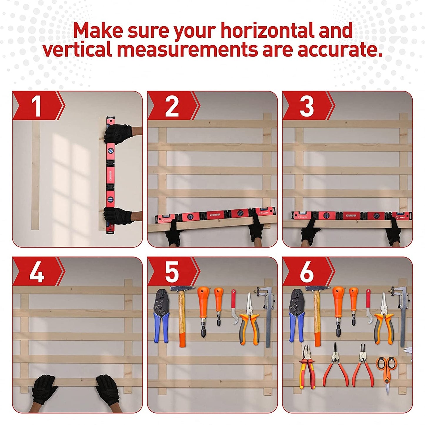 Niveau Multifonction Pliable 28 Pouces