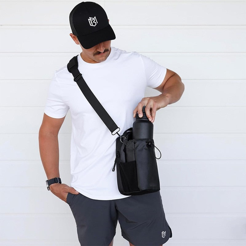 Magnetic Sport Bag – Sac de Sport Aimanté Unisexe avec Porte-Bouteille