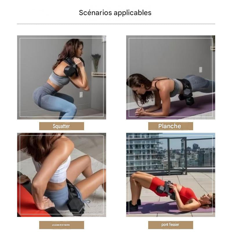 FitBelt – Ceinture de Musculation avec Haltères