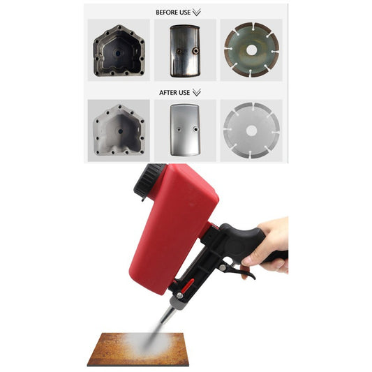 Pistolet de sablage pneumatique, machine de pulvérisation de peinture, sablage continu, déterminer la gravité