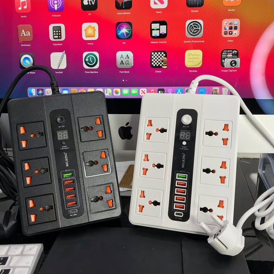 Chargeur USB à 6 ports avec 6 prises