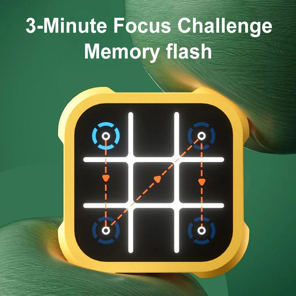 Tic Tac Toe électronique multifonctionnel éducation des enfants stratégie jouet interactif jeu de cerveau Parent-enfant amusant