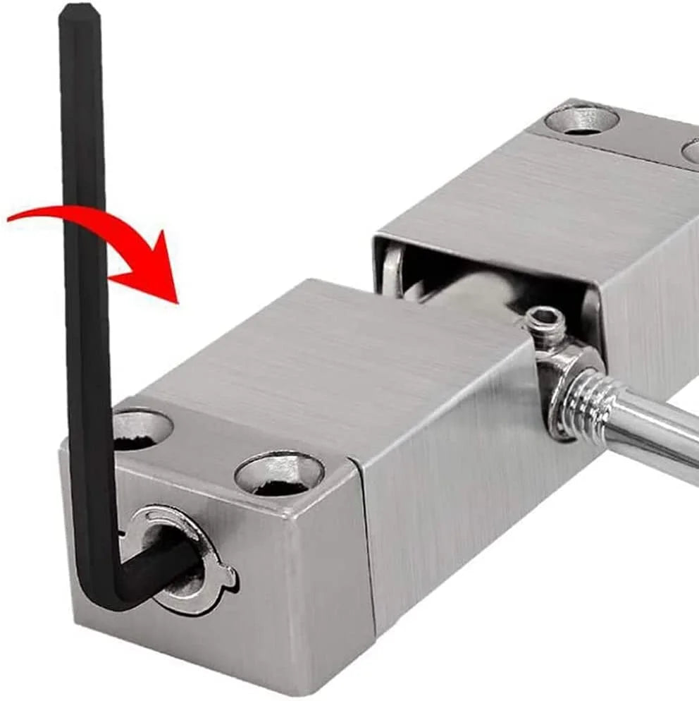 Ferme-Porte Automatique Réglable – Fermeture Douce & Silencieuse