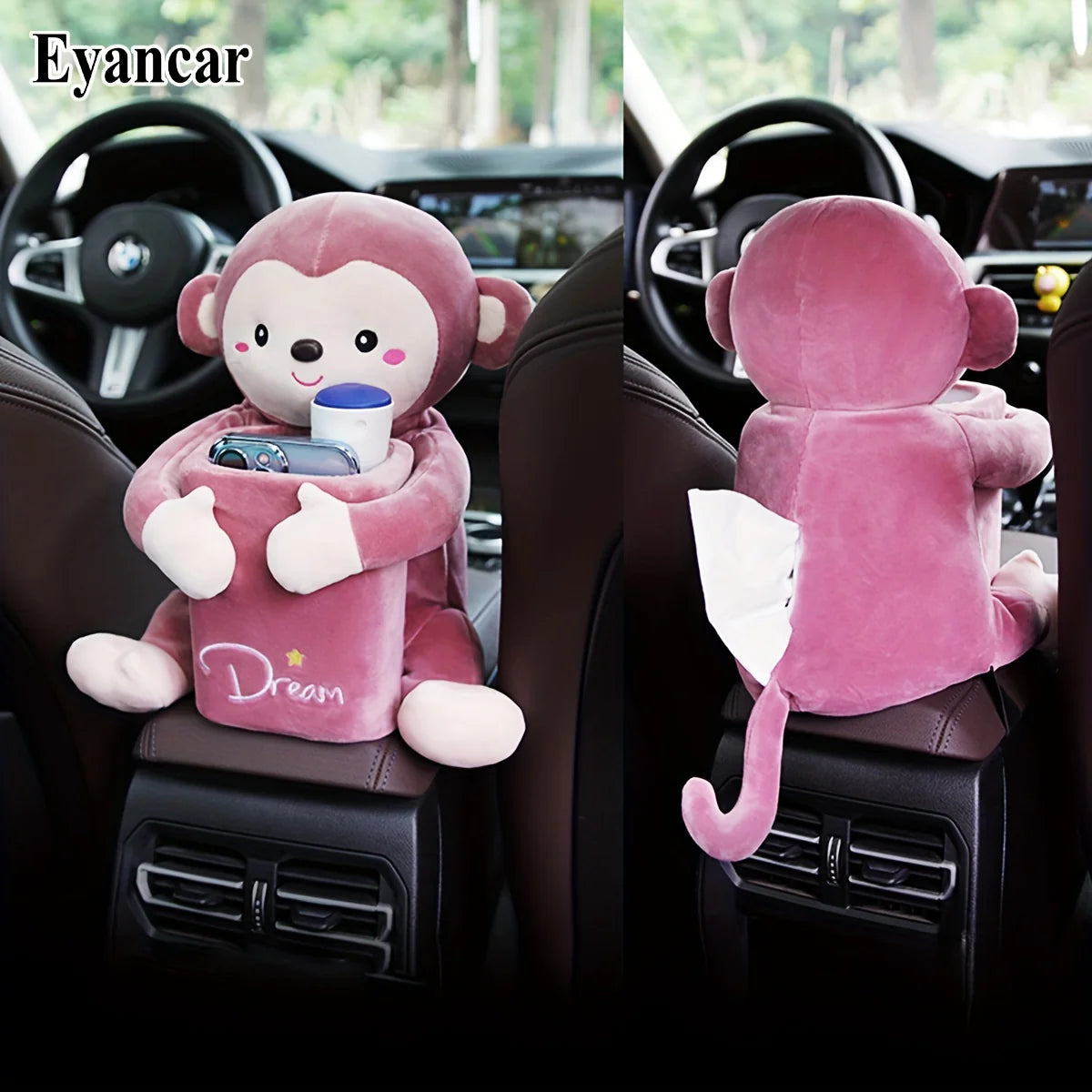 Boîte de Rangement Voiture 3-en-1