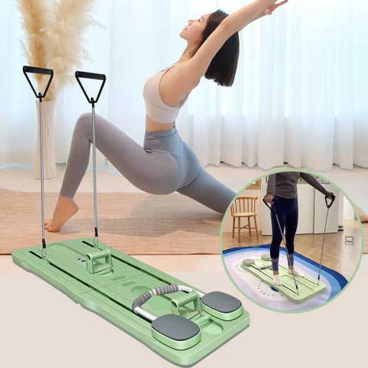 Planche d'exercice abdominale planche de Fitness avec tapis Pilates réformateur