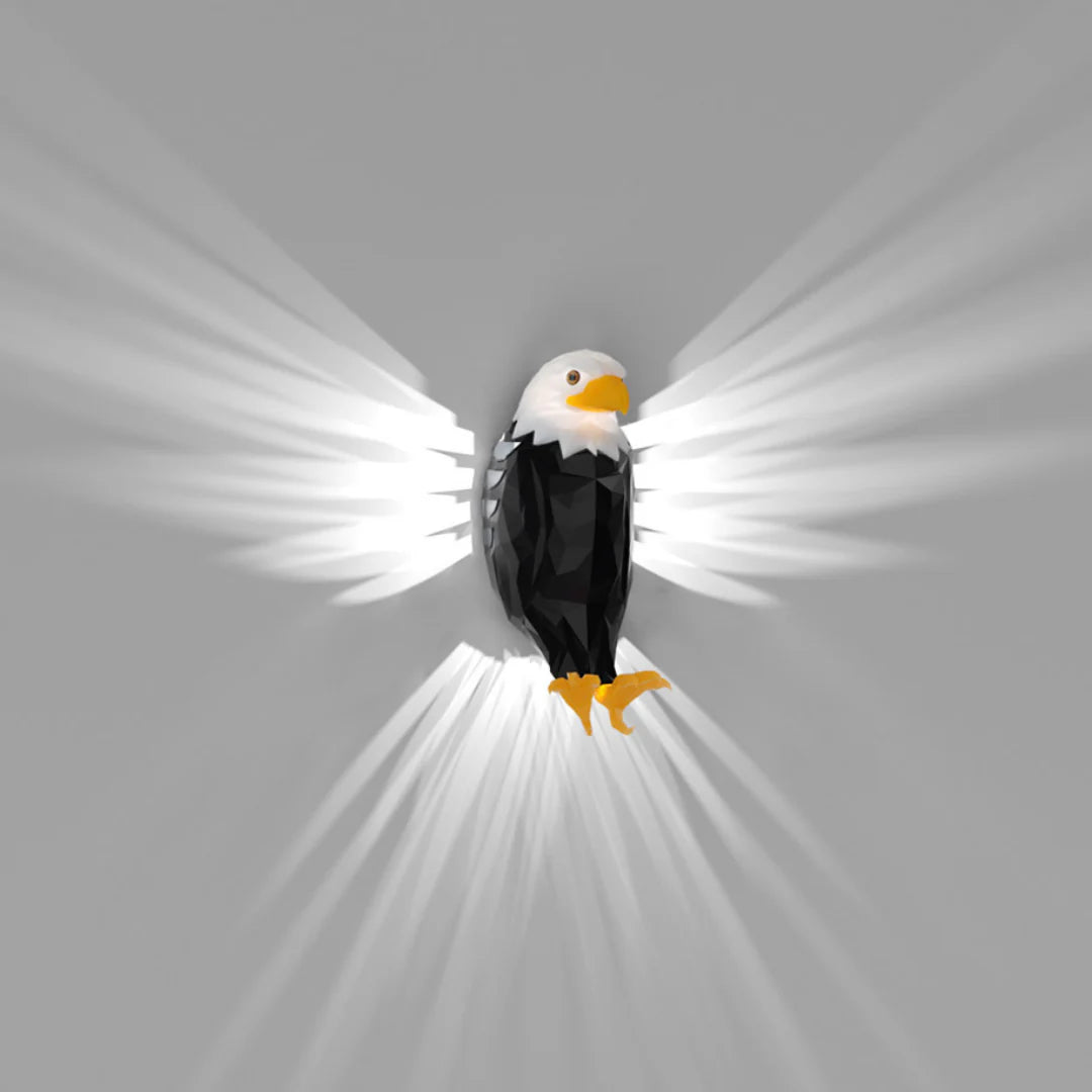 Lampe Murale Aigle 3D